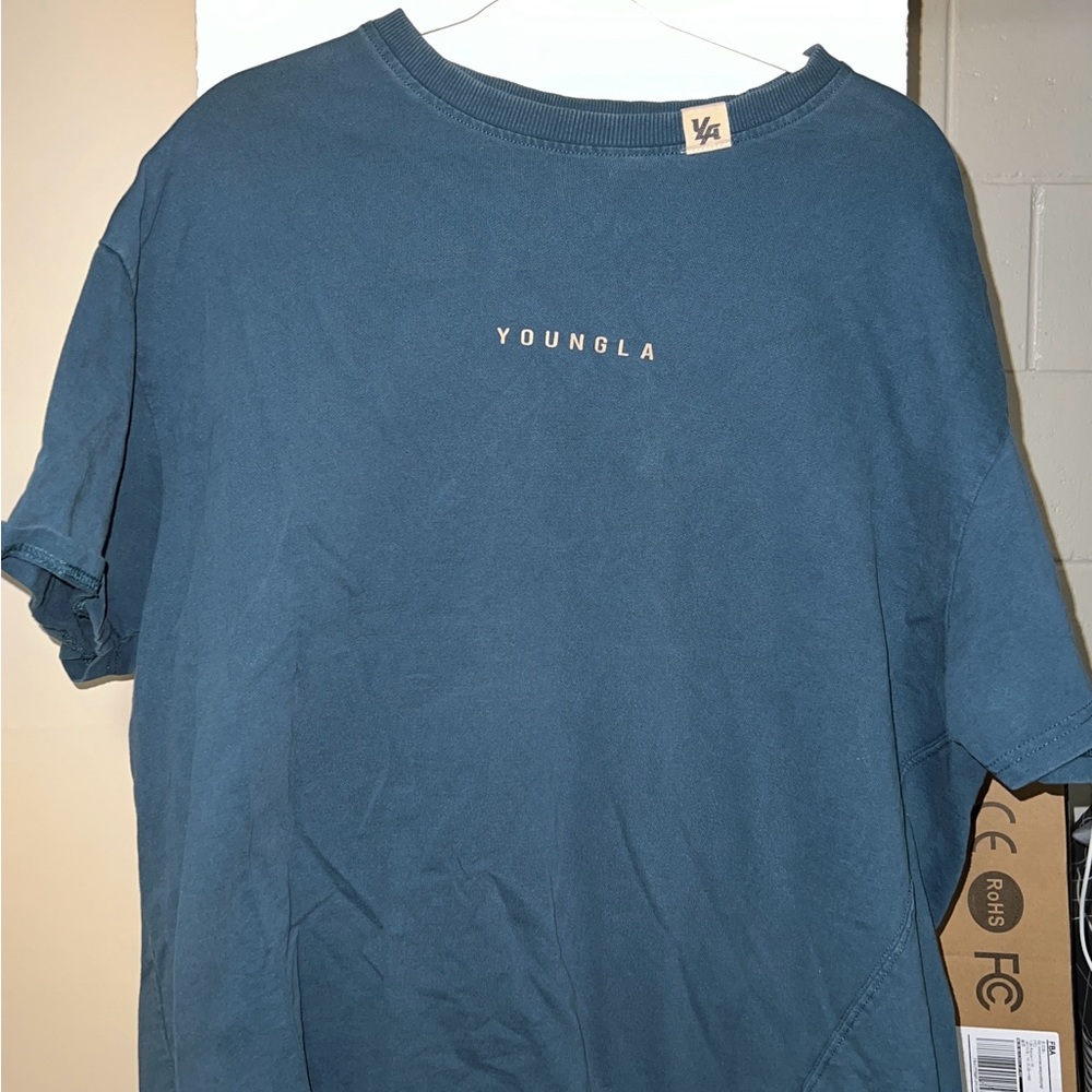 Youngla oversized block tee